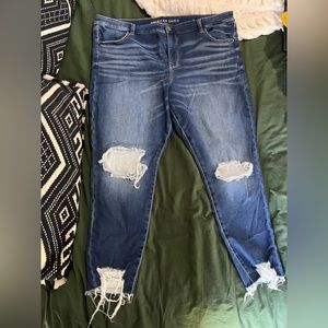 American Eagle size 22 cropped jeans